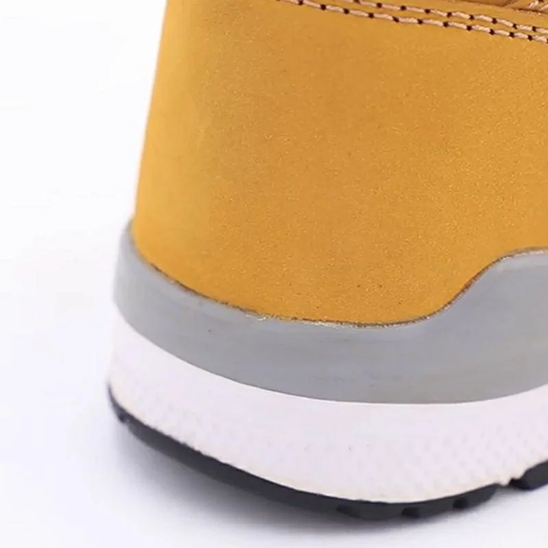 
COW NUBUCK SAFETY SHOES WITH EVA/RUBBER OUTSOLE AND COMPOSITE TOE CAP 