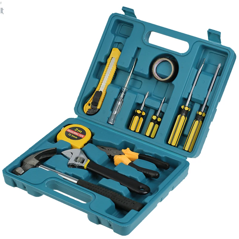 China Hand Tools Vendor Hot Household Auto Repair Kit 12pcs Box Hand Screwdriver Car Repair Hand Tools Tools Set