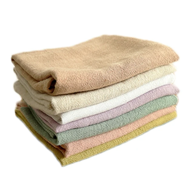 Cotton Linen Napkin Cloth Household Kitchen Plain Placemat Square Tea Ramie Cotton napkin