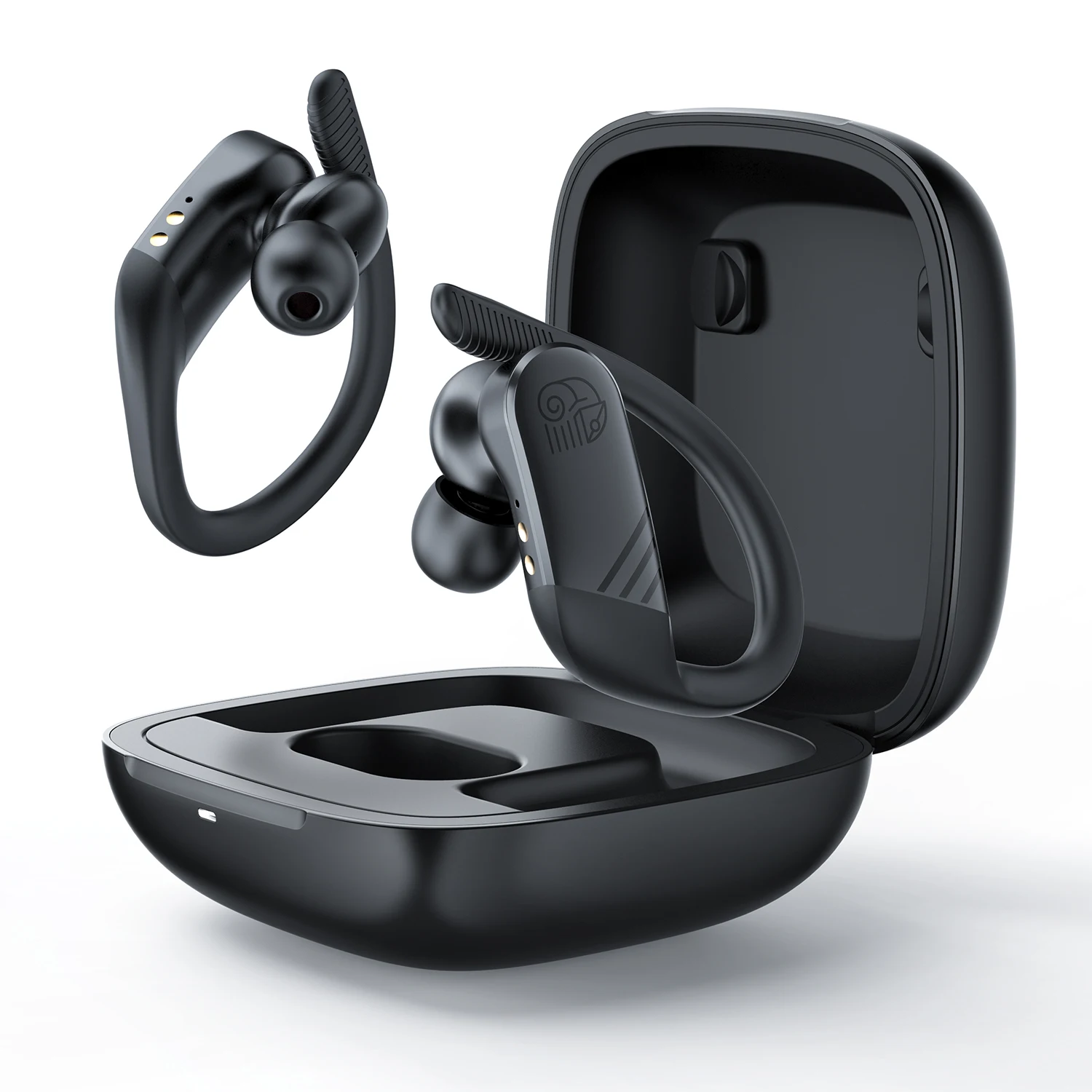 Dropshipping Onikuma T10 TWS Sports Wireless Blue tooth Earphone Headphone Ear-hook Stereo Earbuds Earphones with Mic