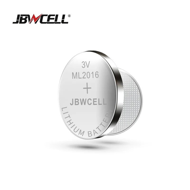 ML2016 3V rechargeable lithium button cell battery