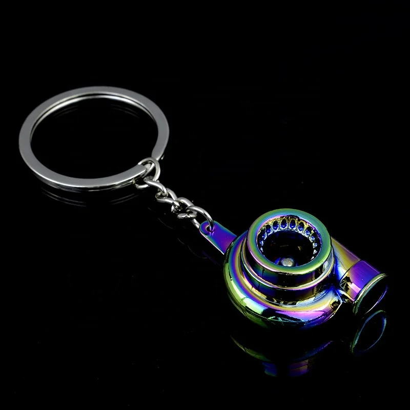 Factory Best Price Car Retrofit Turbo Metal Key Ring Air Blower keychain Accessories