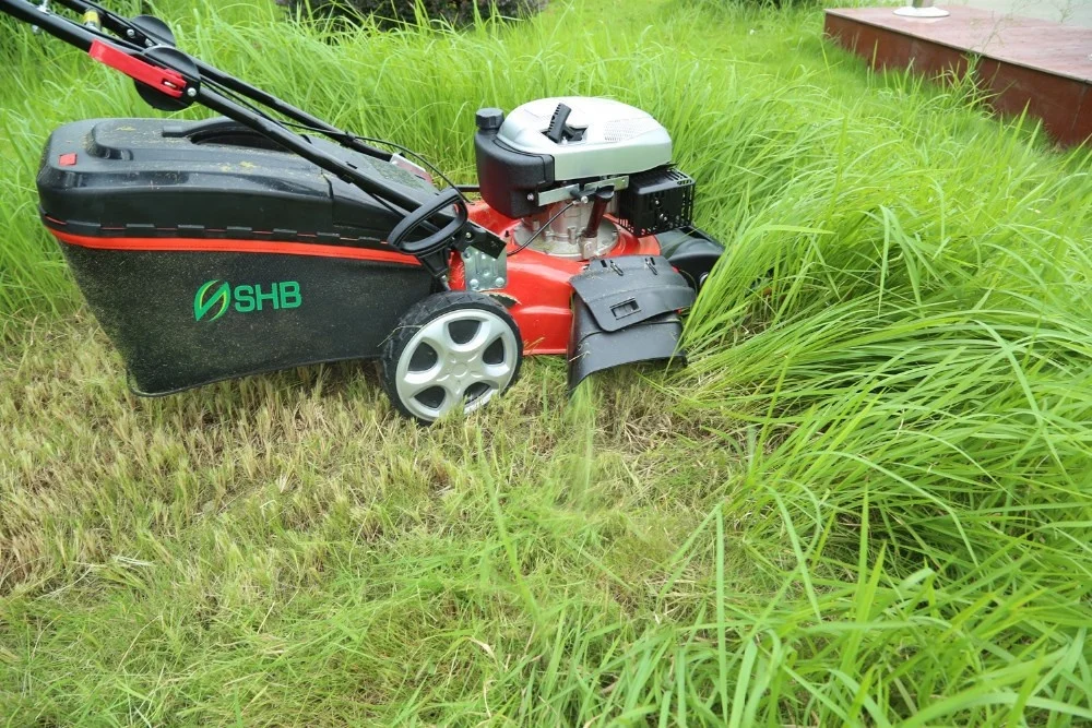 Self Propelled 4 Stroke Tondeuse Gazon Zero Turn Mower Grass Cutter with Sibalu Engine Mask