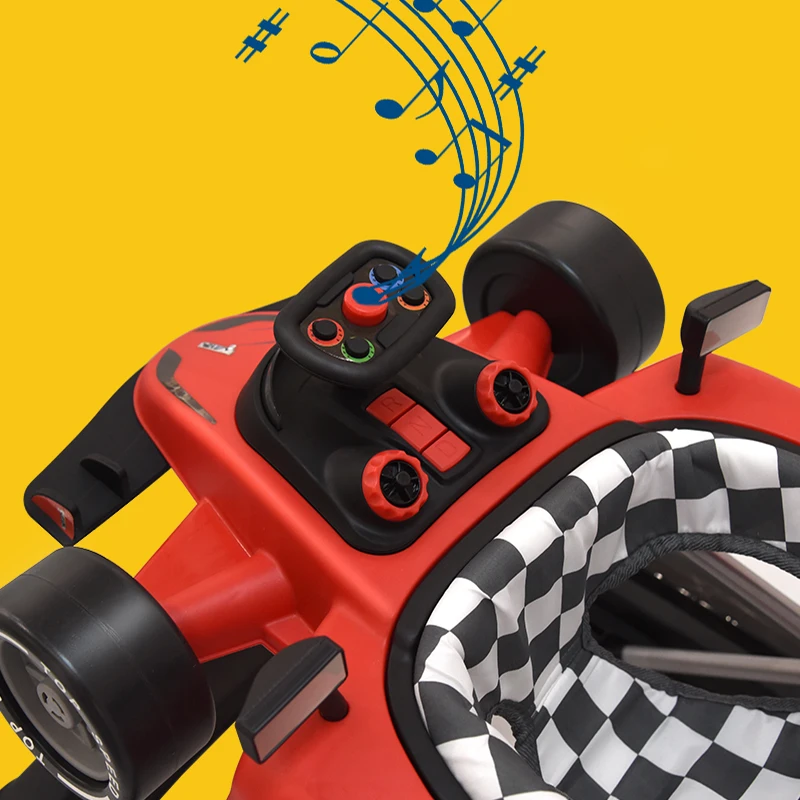 New Pattern China Musical Baby Walker 4 Wheels Baby Walker Kids Walker Baby