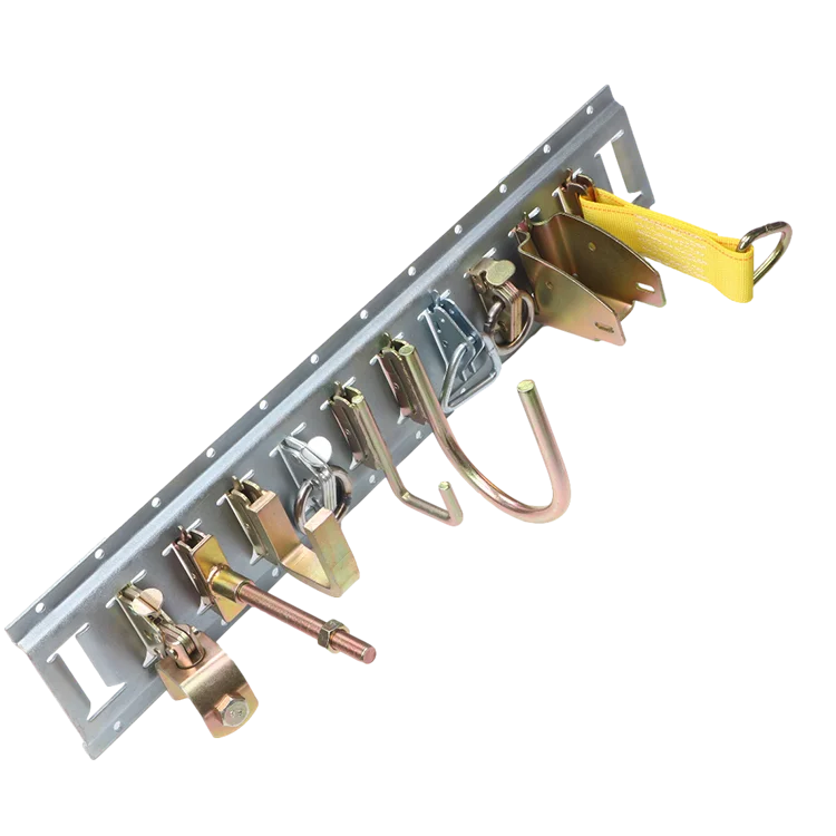 E-Track Clip O Ring Anchor Fitting E Track Tie Down Rail Cargo Control Kit E-track