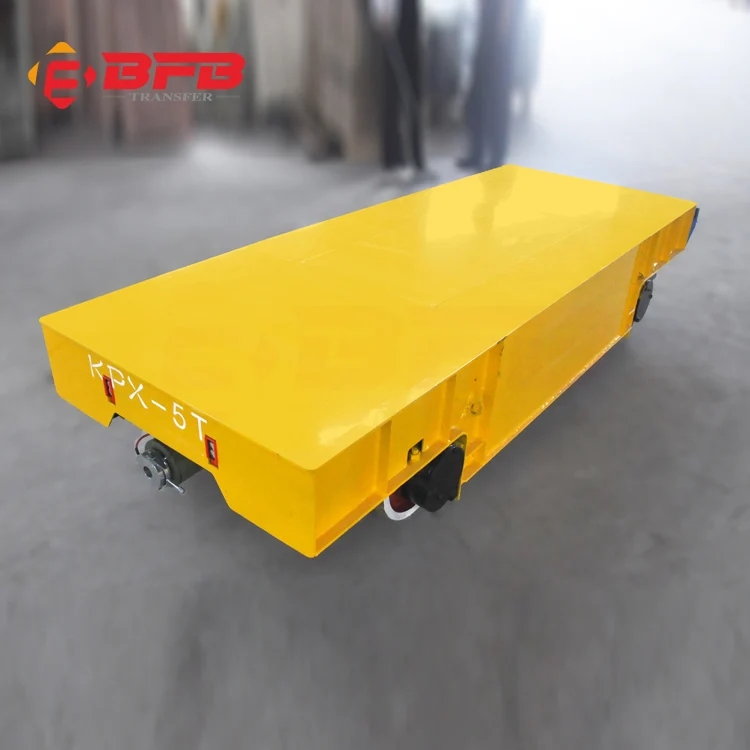 battery powered automatic railway cart on rails