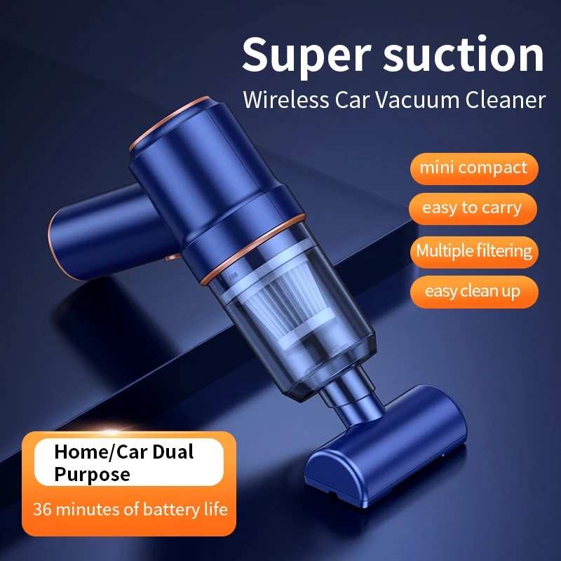 Portable mini Car Vacuum Cleaner Wireless Auto Vacuum For Car Cleaning Other Cordless Handheld Vacuum Cleaner