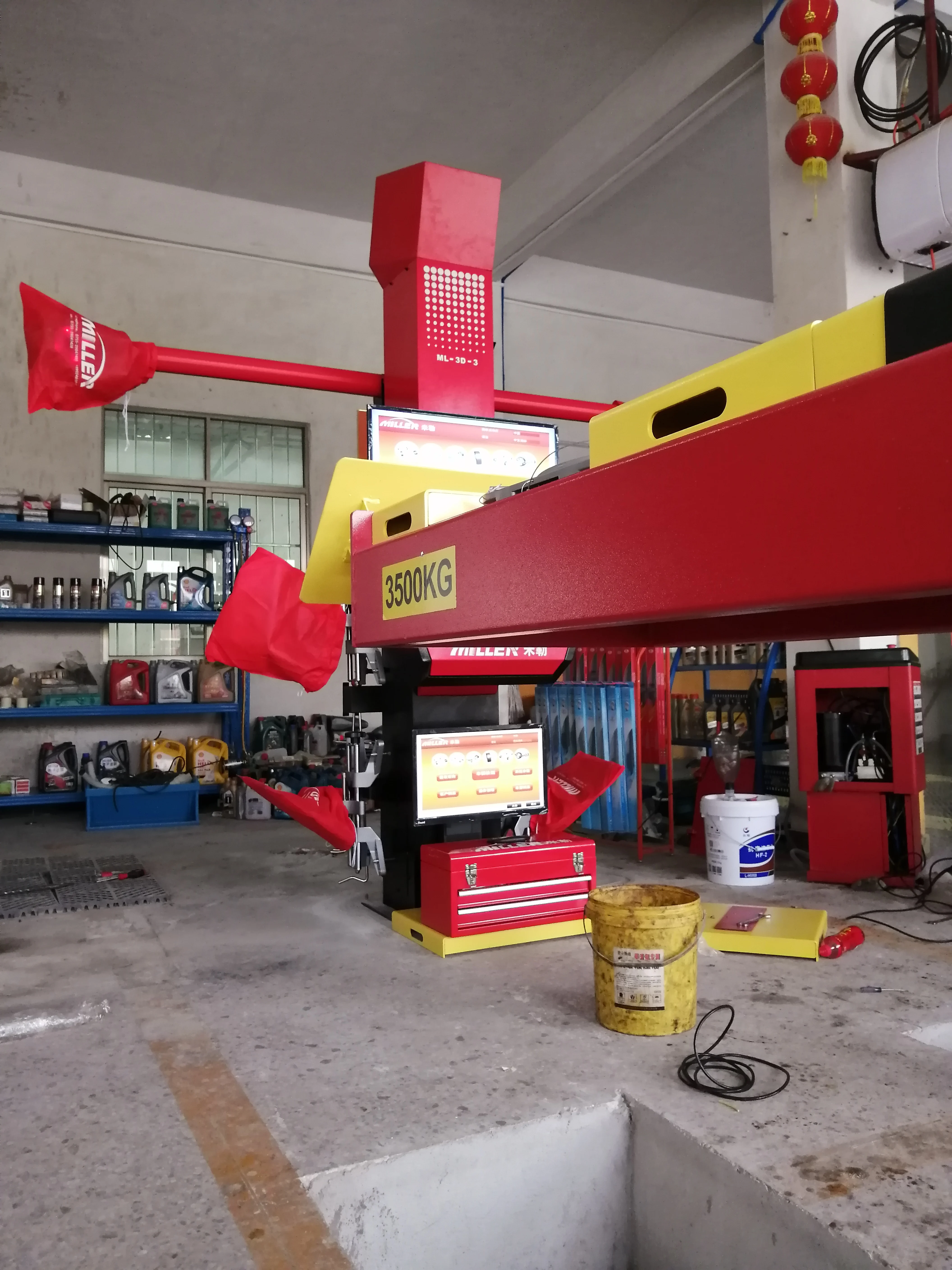 high accuracy self diagnostic wheel alignment tool ML-3D-4 90s get result  computer wheel aligners