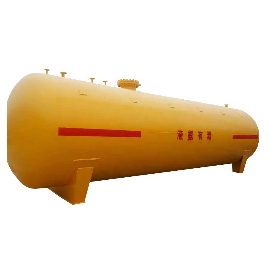 CIMC Hongtu ASME SA-516 17.325 Tons 35m3 Liquid Liquefied Anhydrous Ammonia Storage Tanks
