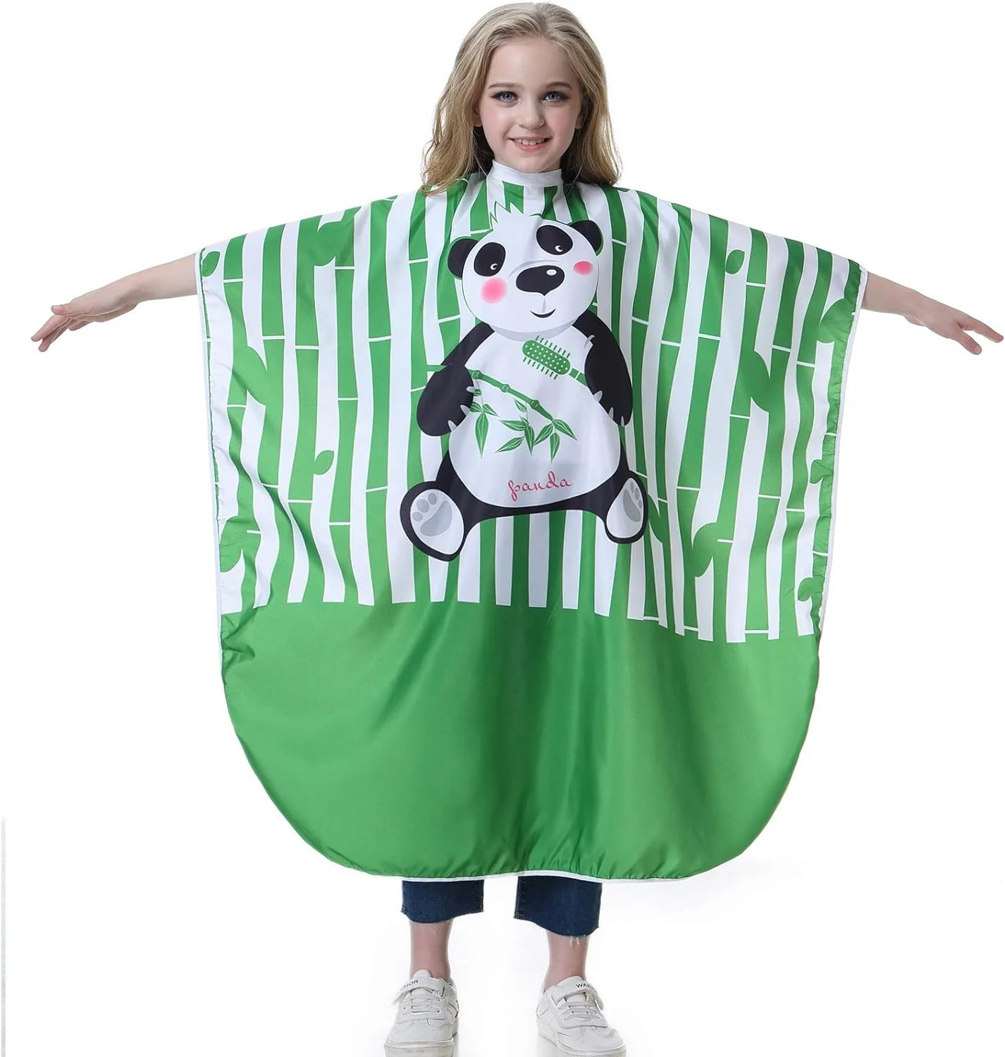 Custom Logo Kids Hair Cutting Cape Cute Cars Pattern Barber Haircut Cape Cover for Children, Baby, Toddler, Boys