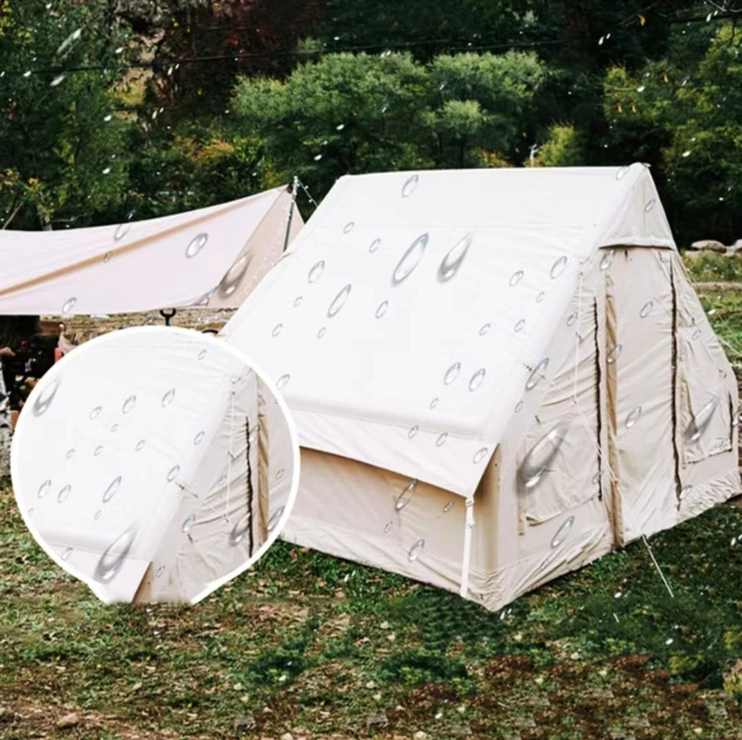 Quick-opening Air Inflatable Portable Cotton Yurt Outdoor Camping Tent