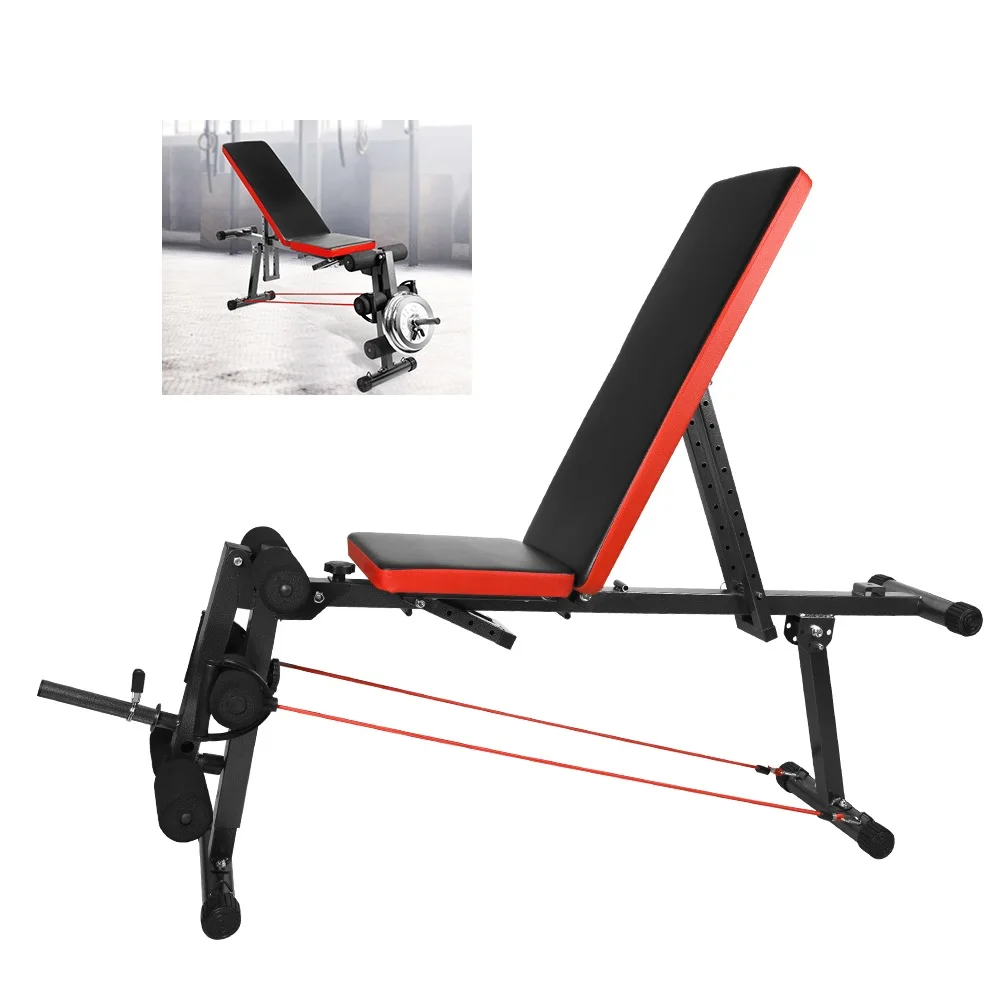 Регулируемая весовая скамья, тренажер для удлинения ног, тренажер для тренировки мышц