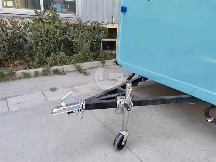 Street Mobile Fast Food Caravan Small Outdoor Ice Cream Coffee Food Vending Cart used mobile kitchen food trailer