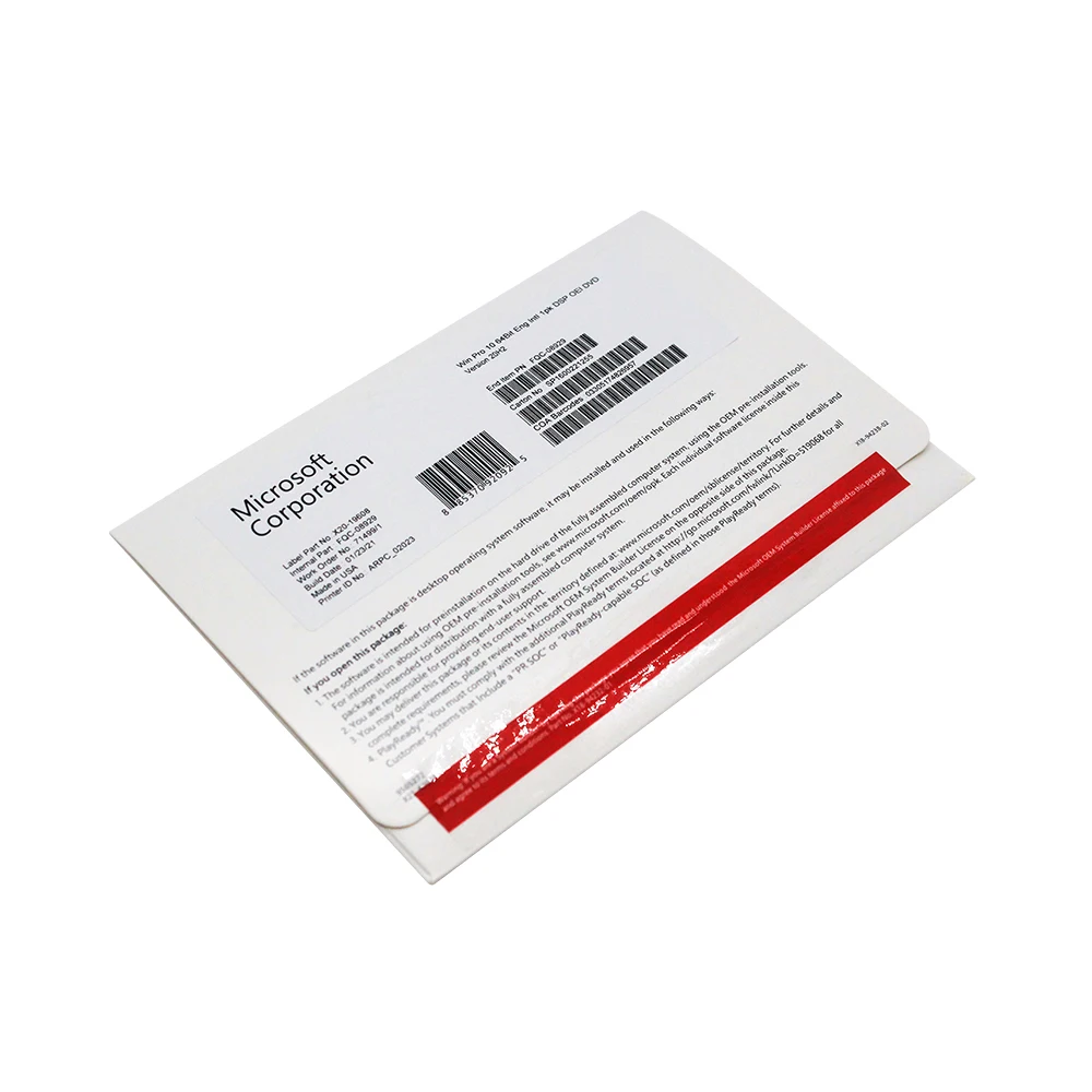 wholesale Window 10 Professional Win 10 Pro OEM DVD Full Package 32/64bit