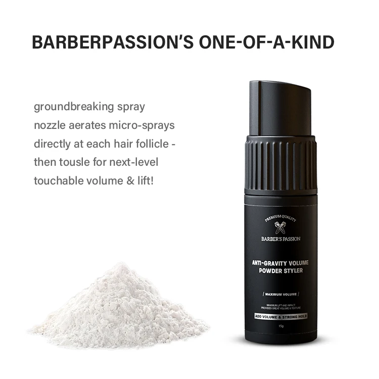 Arganrro Private Label Powder Volume Hair Good Hold Professional Styling Powder Spray