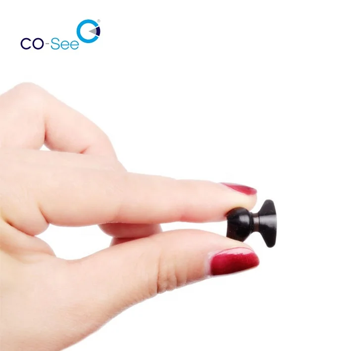 Butterfly Shape Soft Super Sticky Backing Silicone Anti-slip Eyeglass Nose Pads for Reading Glasses, Sunglasses