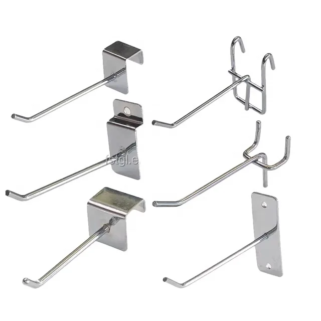 Various types of single-line hooks supermarket display hooks sturdy and safe hooks that meet the requirements