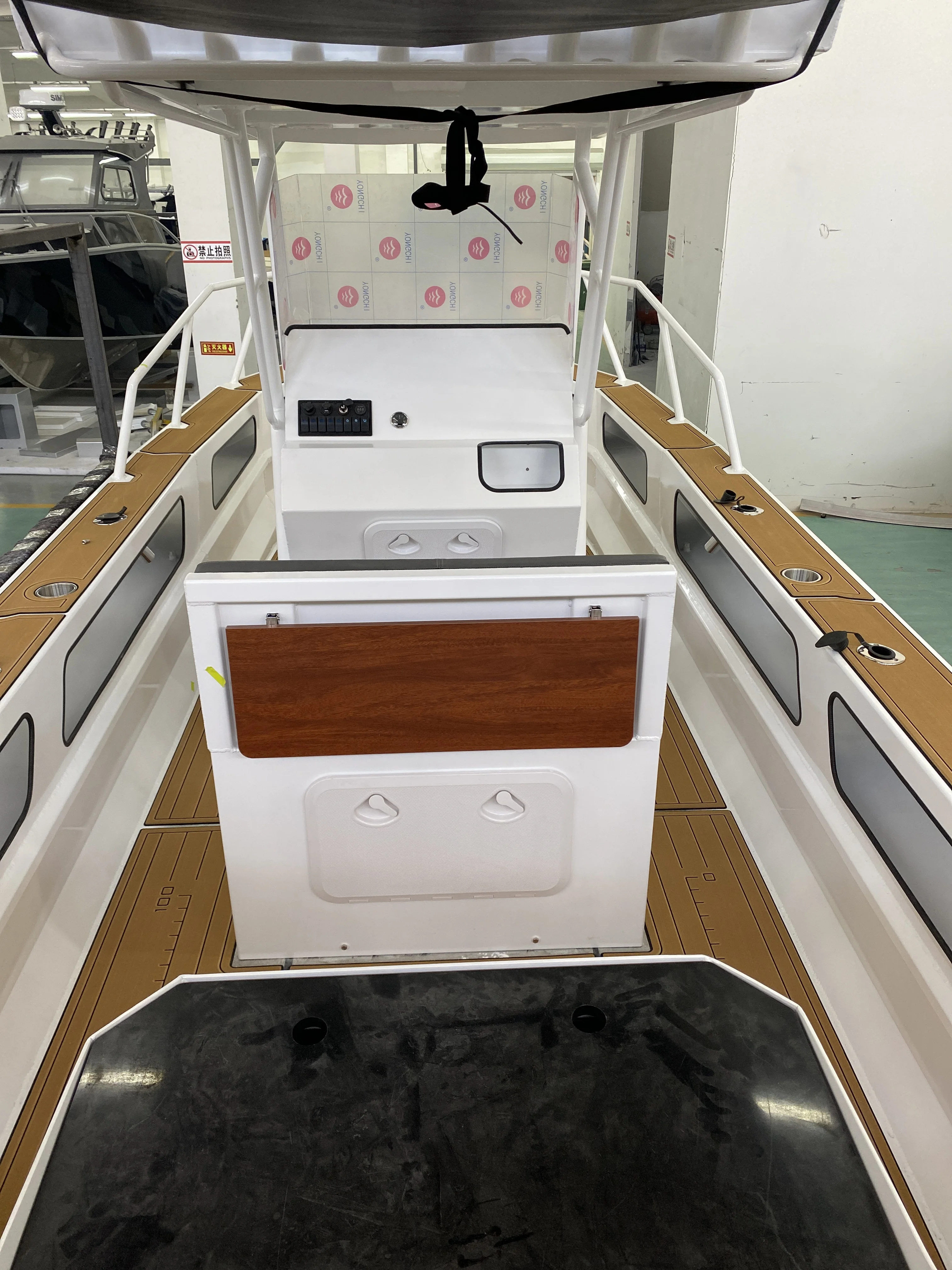 New 7.5M 25FT Easycraft Buoys Hull Aluminum Boat Center Console Fishing Bait Boats