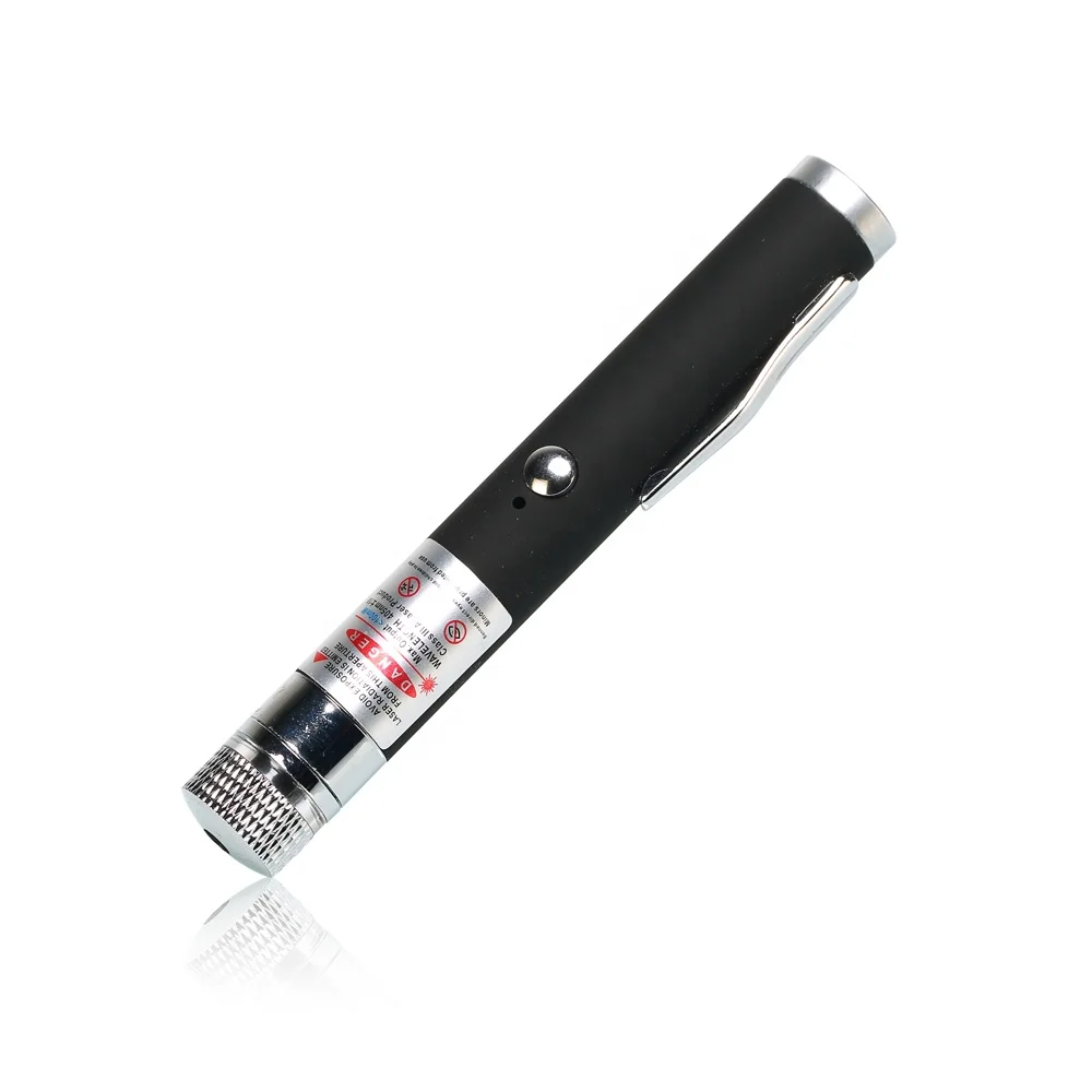 
Pen Clip Rechargeable Mini USB Green Red Blue Laser Light Pen 