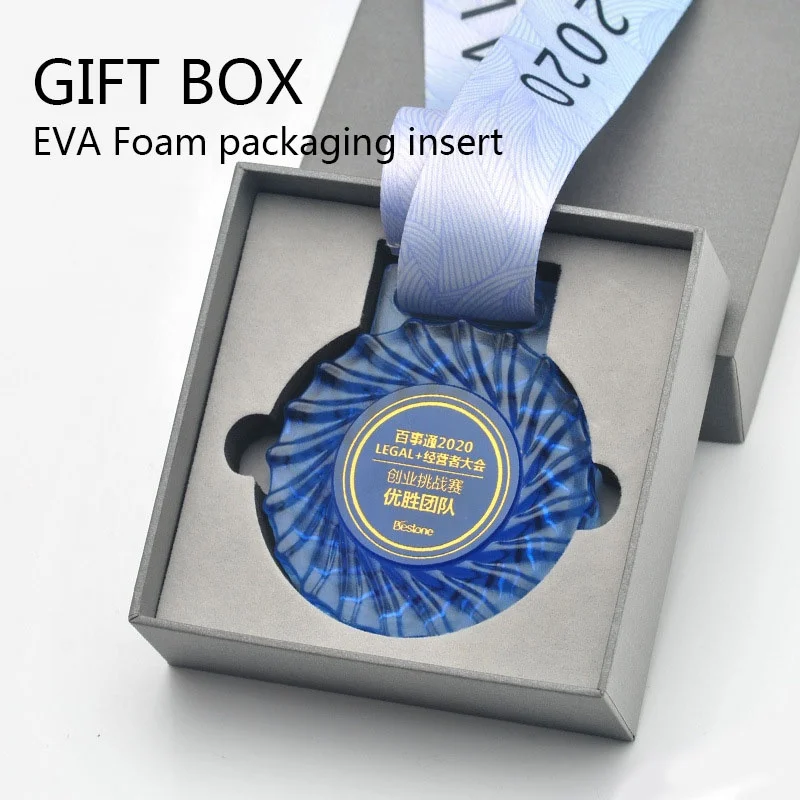 18 years crystal medal manufacturer original patent hanging medal customization Medal presentation at the Games marathon