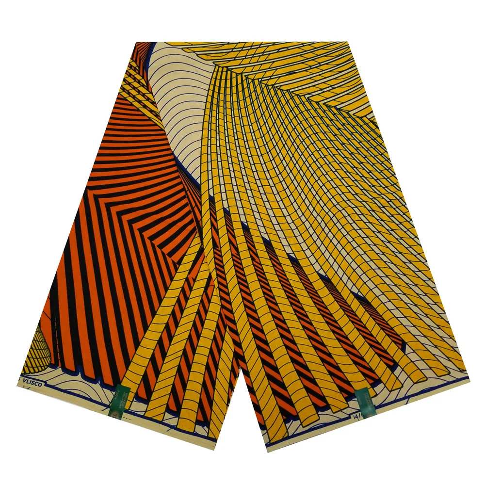 Hollandis Real cloth African wax high quality 100% cotton Ankara fabric clothing Nigeria Ghana style 6