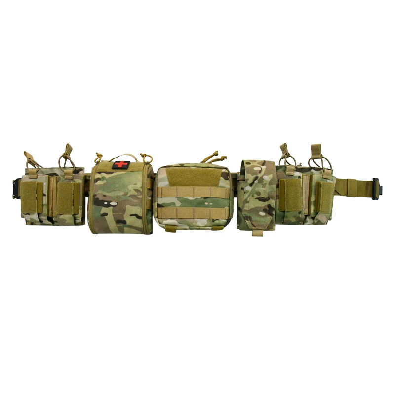 GAF 1000d nylon quick-releas buckle tactical molle belt  pouch set
