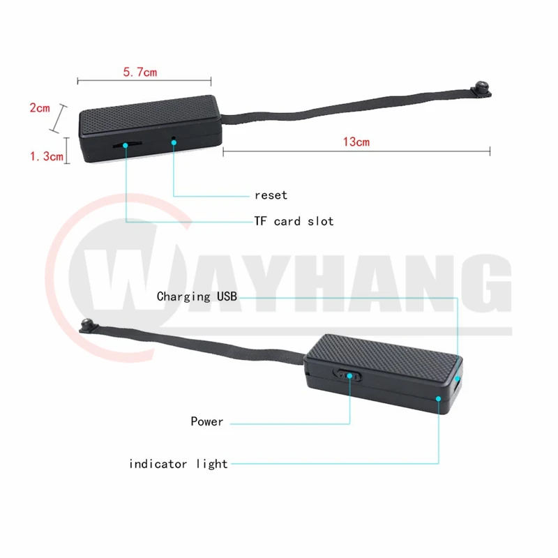 Мини Wi-Fi камера Full HD 1080P инфракрасная ночного видения Micro P2P IP наружная видеонаблюдения с датчиком движения