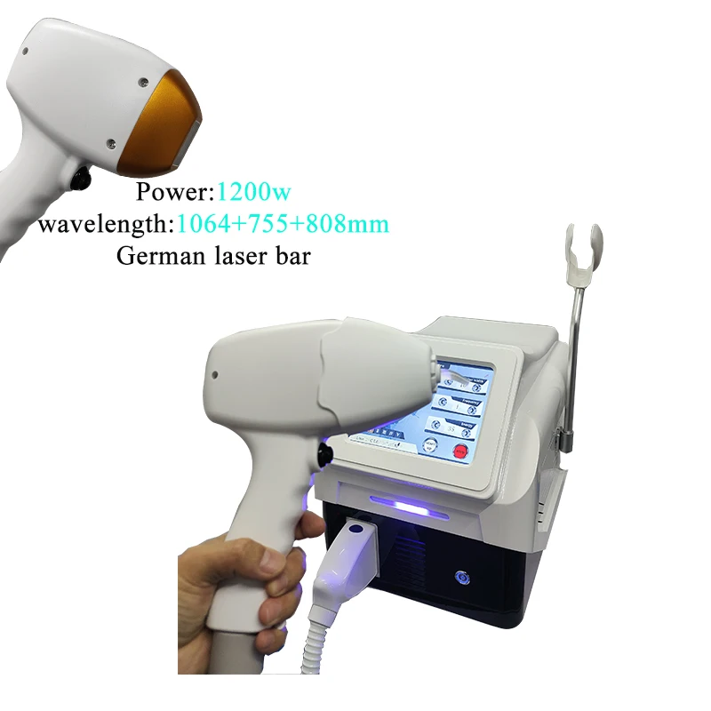 OEM ODM Portable Epilation Definitive Permanent Hair Remover Epilator Diy Diode Laser 755 808 1064 Alexandrite Hair Removal
