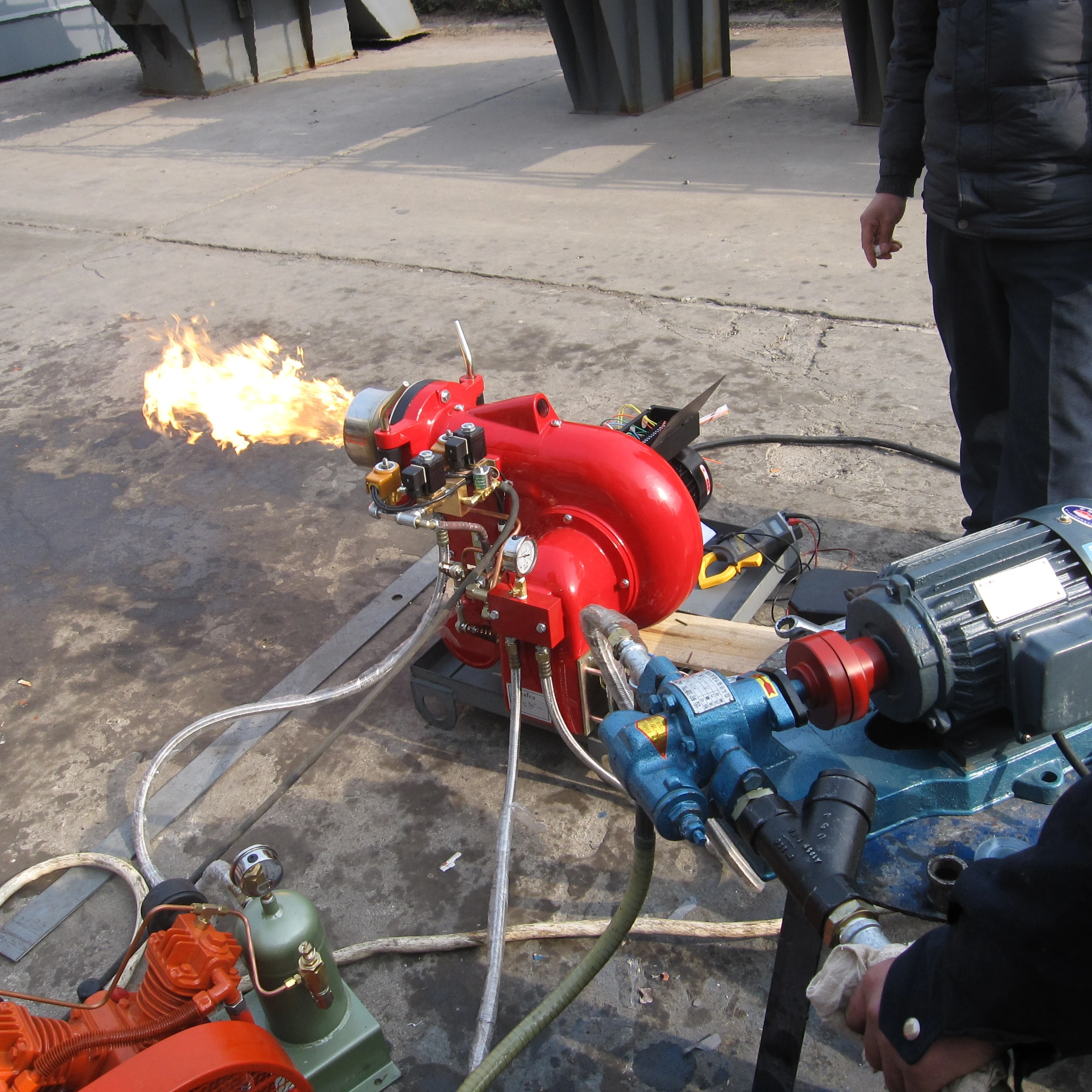 Битумная обогревательная горелка для асфальта Liaoyuan, продажа запчастей для асфальтовой установки