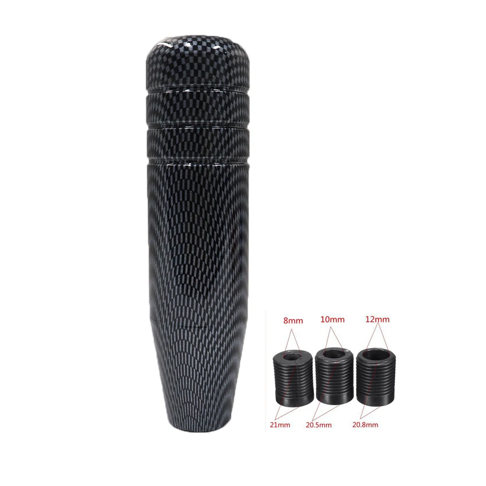 Пользовательских крутых Универсальный углеродного волокна авто алюминиевая Автомобильная ручная ручка переключения передач