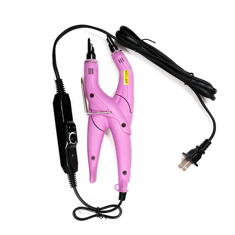 New hair extensions fixing machine portable hair extension machine tools