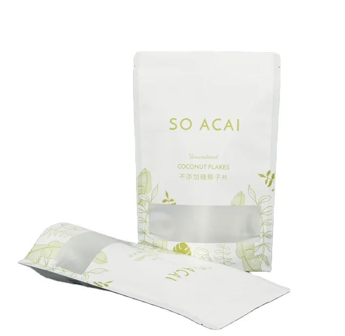 Top Zip Plastic Bag Food Packaging/ 3 Side Seal Zipper Bag/ Stand up Pouch Ziplock Bag for Meat, Pork, Beef, Sea Food