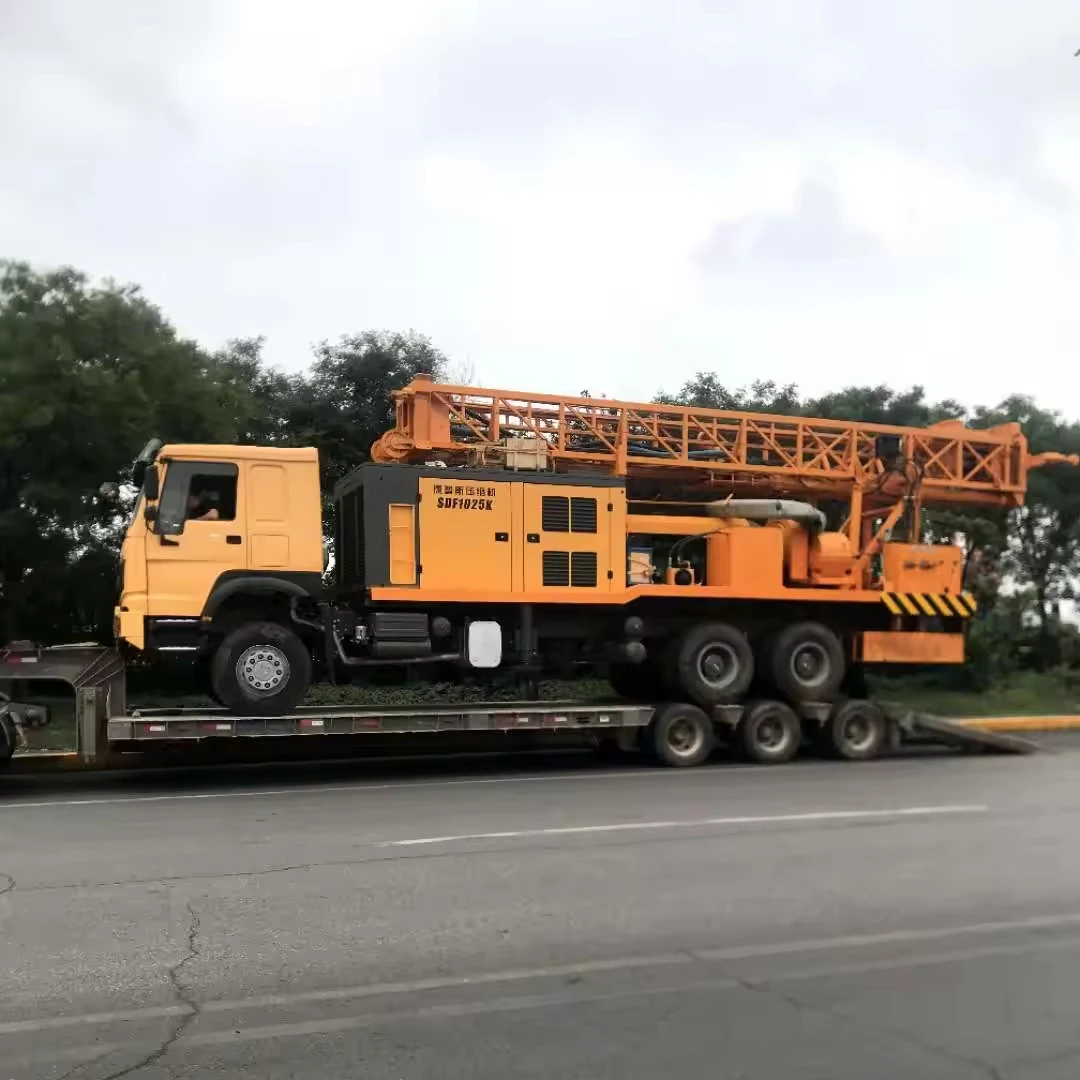 2024 Hengwang 600m 500m 400m 300m 200m Crawler Track Mounted Deep Borehole Water Well Drilling Rig For Water Well Machine