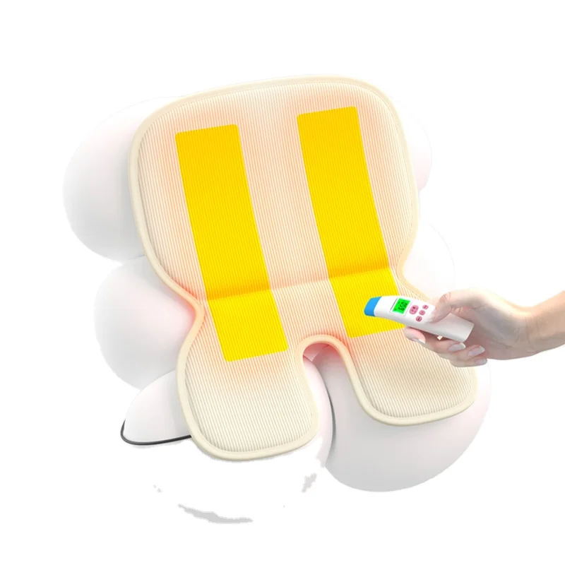 Anjuny infant safety baby sheepskin child car seat cushion white high quality with harness adjustable child car seat covers