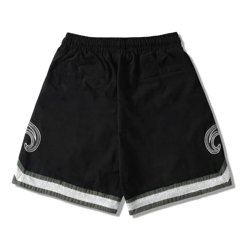 Factory Wholesale Vintage Gym Sublimated Men Shorts Breathable Comfortable Cashew Embroidered Mens Shorts
