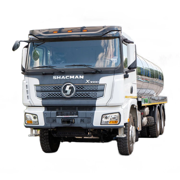 20000l New SHACMAN 371hp Truck Fuel Tank 6x4 6x6 Used Oil Fuel Tanker Truck For sale