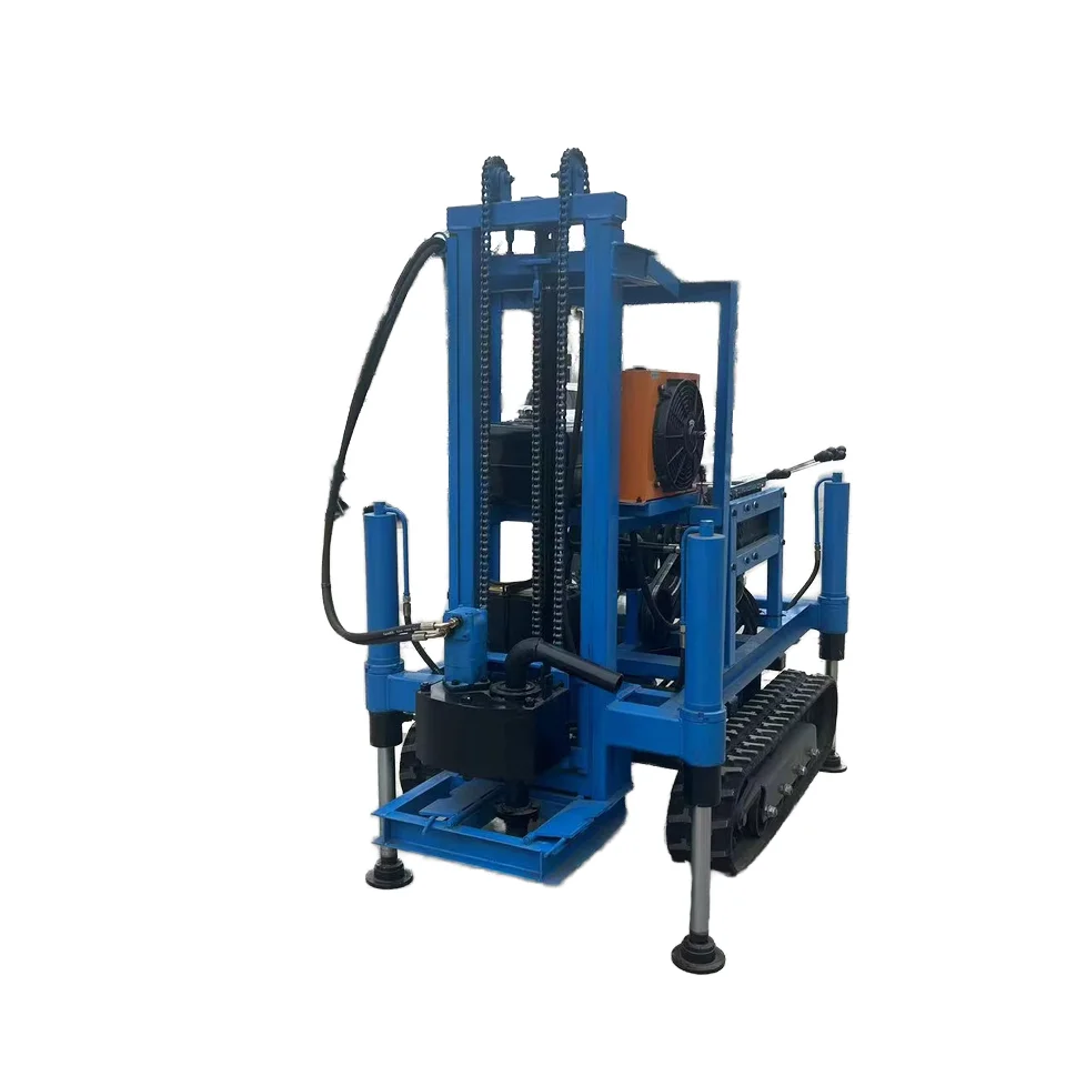 2024 New Arrival 35hp Max.150m Depth Trailer Mounted Hydraulic Water Well Drilling Rig for Construction Works
