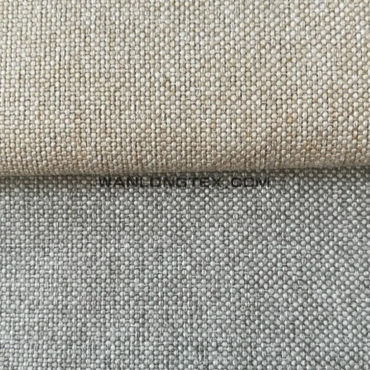 wholesale 100% linen polyester sofa curtain Upholstery  hometextile Savana Hugo Alova  fabric
