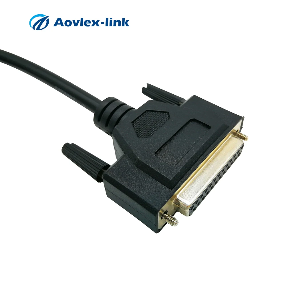 OBD II 2 16Pin Male to DB25 Female Diagnostic Extension Connector Cable Auto Diagnostic Tool Accessories