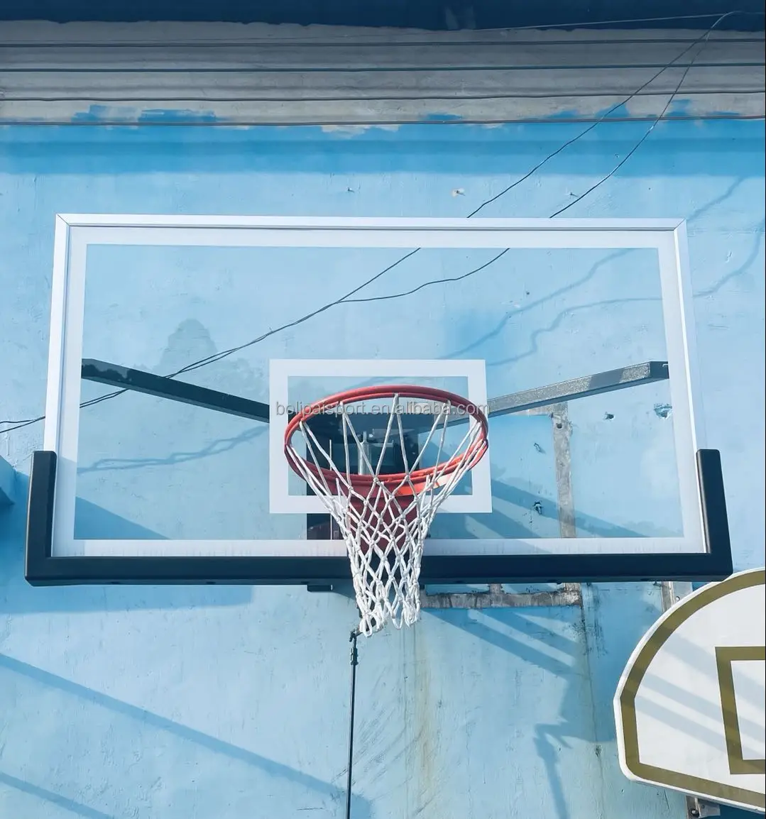 wall hanging basketball system basketball hoop