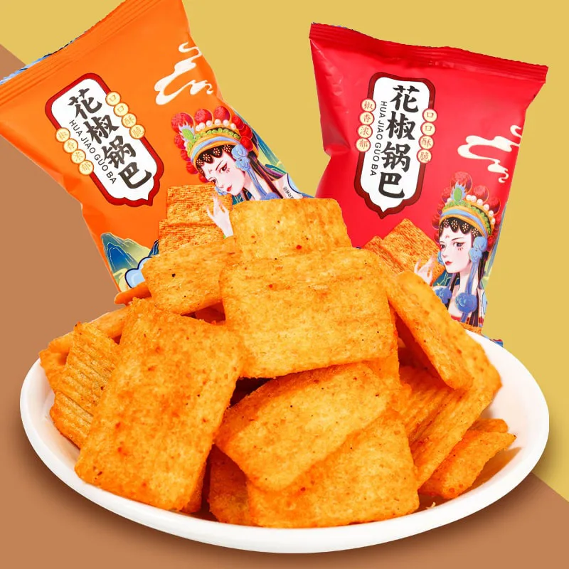 Yummeet wholesale chinese healthy snack food Fried rice crust