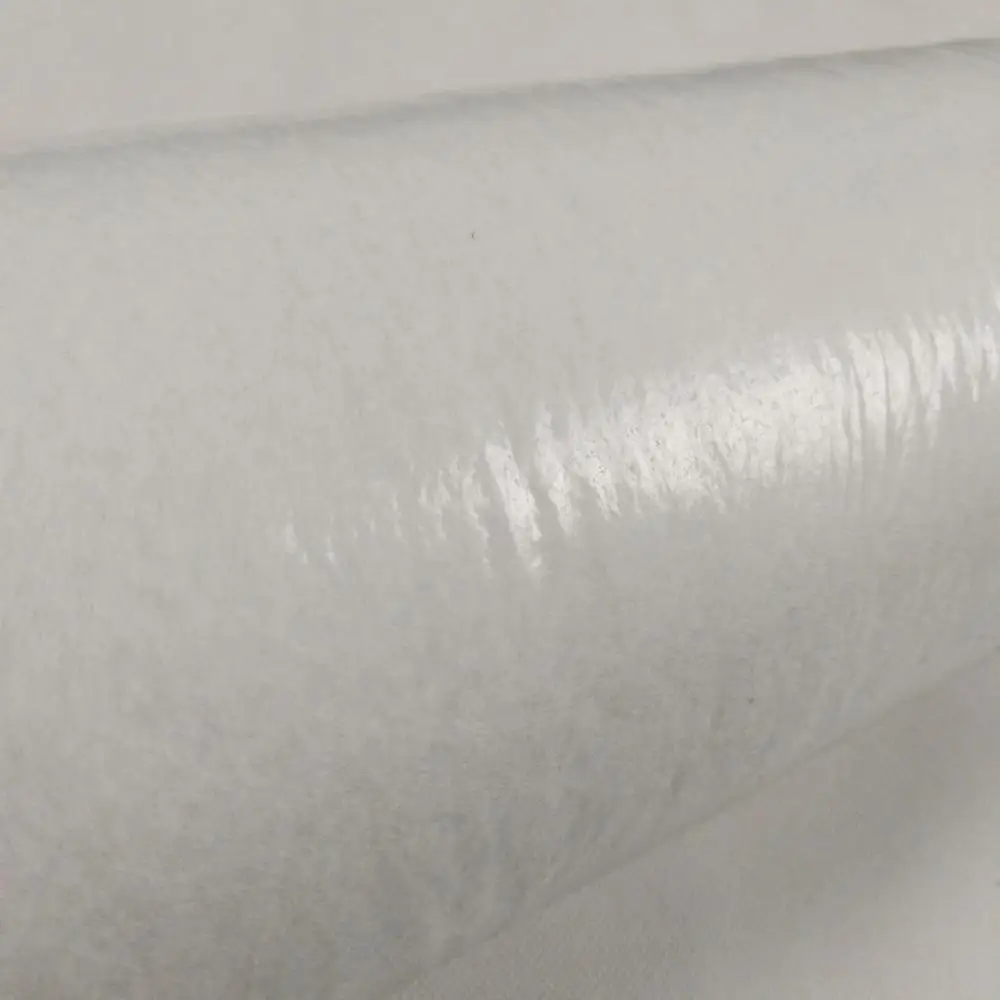 Non-Woven Fabric White Painters Felt with Glue Feltro Paint Felt Underlay Carpet