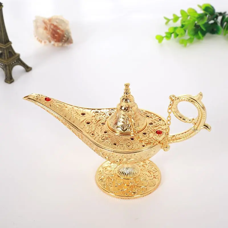 Прямая продажа с завода, волшебная лампа Aladdin, ретро металлические настольные украшения, украшения для вечеринок, ремесла, украшения для семьи и свадьбы