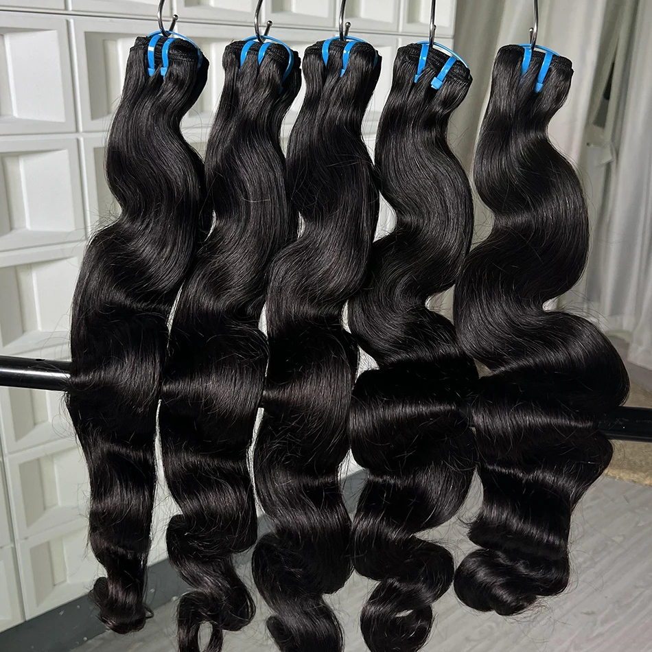 Vietnamese Raw Hair Bundles Body Wave Unprocessed Cuticle Aligned Human Hair Bundles Drop Shipping Raw Hair Vendor