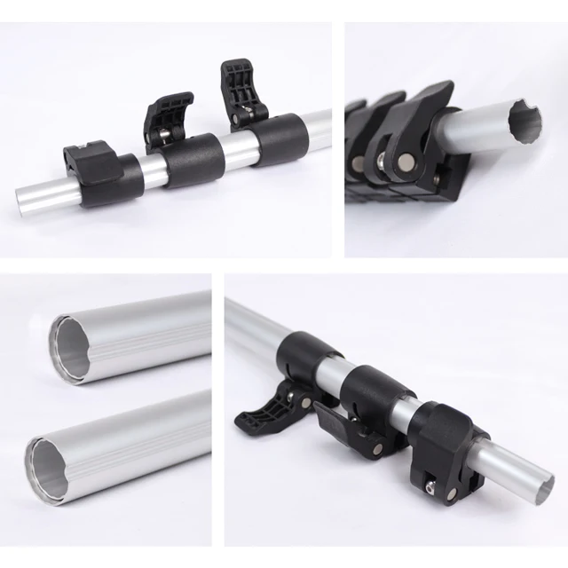 Aluminium Telescopic Customized Clamp Lock Multi-purpose Pole