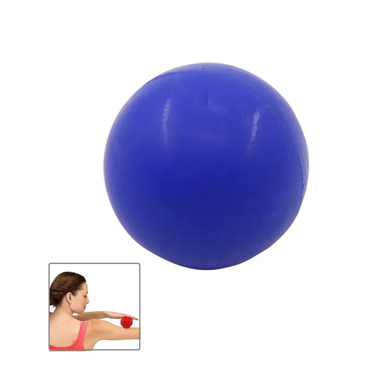 Wholesale High Quality Custom Logo Print Fitness Durable Therapy Soft Lacrosse Yoga Massage Ball
