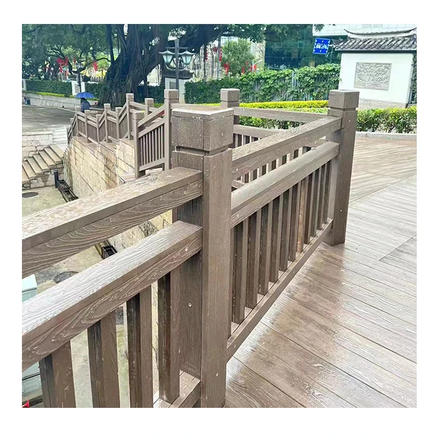 3D wood grain fiber cement board for outdoor decking