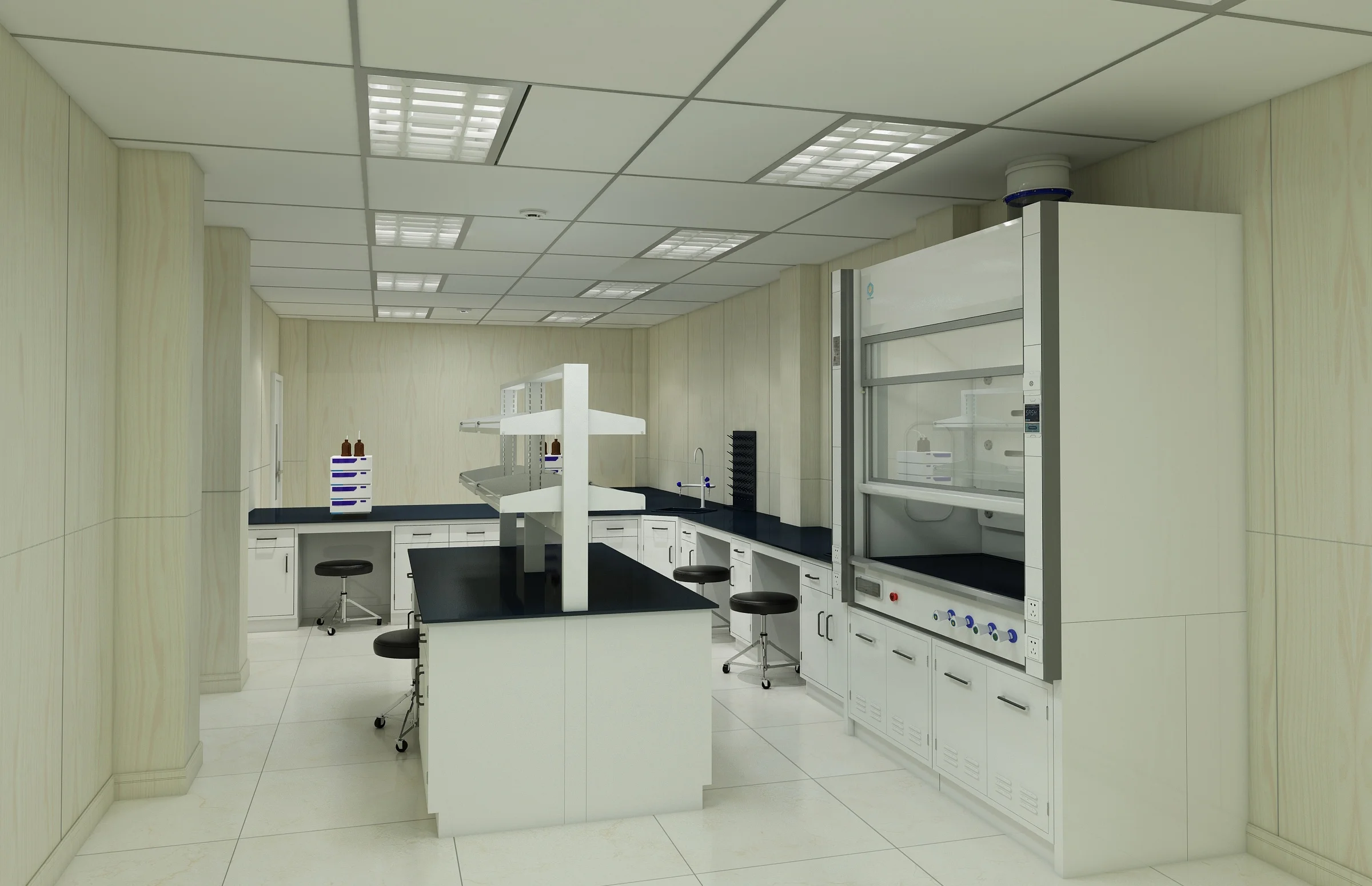 OEM laboratory equipment desk furniture microbiology lab furniture lab tables casework bench