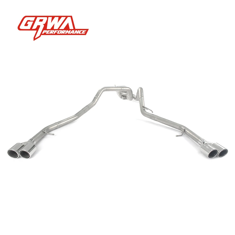 Wholesale Hot Sale Exhaust System Car Quad Exhaust Tips Oval Exhaust Tips for Ford Raptor F150