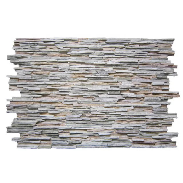 NEU PU Decorative Panel Cultured Fake Stone Veneer for Facade and Interior Wall Covering Faux Stone Panel for Home Design